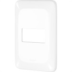 Placa Pial Pop Branca 4X2(1Modulo Horizontal) Lgp21