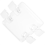 Placa Pial Pop Branca 4X4 (Cega) Lgp40
