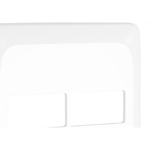 Placa Pial Pop Branca 4X4 (1+1 Horizontal) Lgp42
