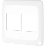 Placa Pial Pop Branca 4X4 (2+2 Horizontal) Lgp44