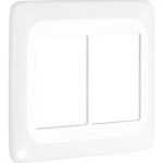 Placa Pial Pop Branca 4X4 (3+3 Horizontal) Lgp46