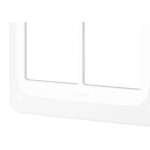 Placa Pial Pop Branca 4X4 (3+3 Horizontal) Lgp46