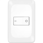 Kit C/2 - Conjunto Pial Pop 4X2 Branco Com Placa (1Bipola...