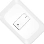 Kit C/2 - Conjunto Pial Pop 4X2 Branco Com Placa (1Bipola...