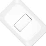 Kit C/2 - Conjunto Pial Pop 4X2 Branco Com Placa (1Campai...