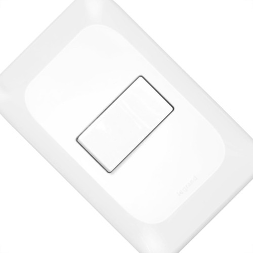 Kit C/2 - Conjunto Pial Pop 4X2 Branco Com Placa (1Campai...