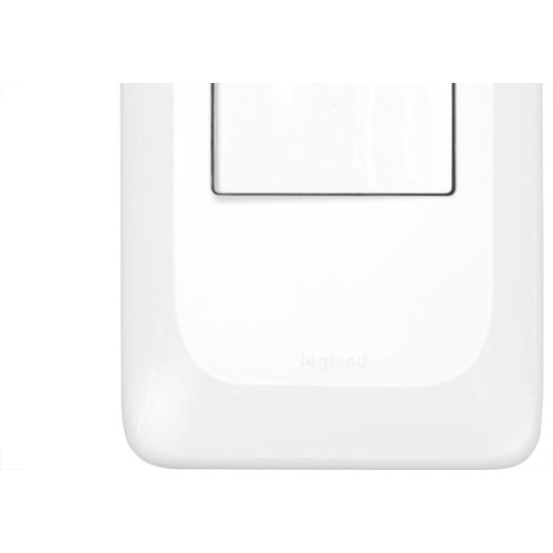 Kit C/2 - Conjunto Pial Pop 4X2 Branco Com Placa (1Campai...