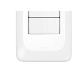Conjunto Pial Pop 4X2 Branco Com Placa (2Paralelo) Lgx202