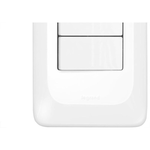 Conjunto Pial Pop 4X2 Branco Com Placa (2Paralelo) Lgx202