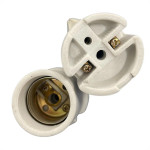 Receptaculo Rex Com Borne E27 Novo Mod  - Kit C/10 