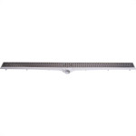 Ralo Linear Estrela Com Grelha Inox 5X100Cm 1444