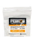 Abracadeira Nylon Perkon Branca 2,5X 60 100 Pecas 1246