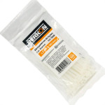 Abracadeira Nylon Perkon Branca 2,5X100 100 Pecas 1248