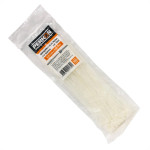 Abracadeira Nylon Perkon Branca 2,5X200 100 Pecas 1250