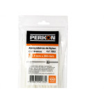 Abracadeira Nylon Perkon Branca 3,5X200 100 Pecas 1253