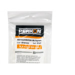 Abracadeira Nylon Perkon Branca 4,8X150 100 Pecas 1257