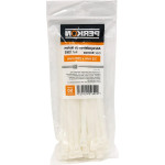 Abracadeira Nylon Perkon Branca 7,6X200 50 Pecas 1263