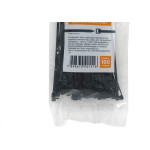 Abracadeira Nylon Perkon Preta 2,5X100 100 Pecas 1279