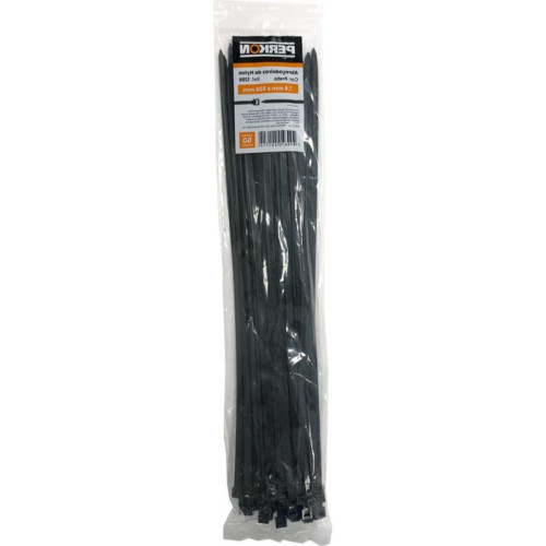 Abracadeira Nylon Perkon Preta 7,6X500 50Pecas 1299
