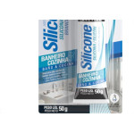 Cola Silicone Tekbond 50G Acetico Branco Cozinhawc 