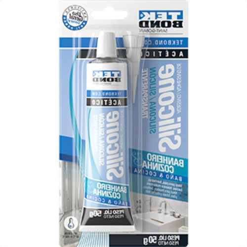 Cola Silicone Tekbond 50G Acetico Incolor Cozinhawc 