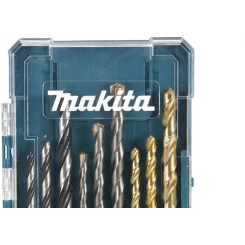 Broca Aco Carbono /Videa/Aco Rapido Makita Kit Com 9 Pecas D-71962