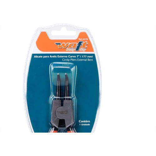 Alicate Aneis Waft Externo Curvo 7'' 6578