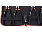 Alicate Aneis Waft Interno /Externo Reto /Curvo 7'' Com 4Pecas 6582