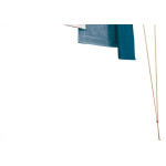 Varal Teto Maxeb Aco Branco 0,90Mx56Cm 7091