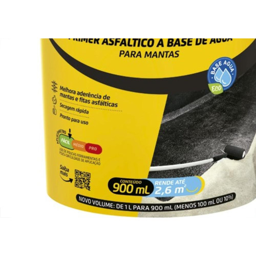 Primer Otto Baumgart Para Manta Asfaltica Economica 900Ml 121908