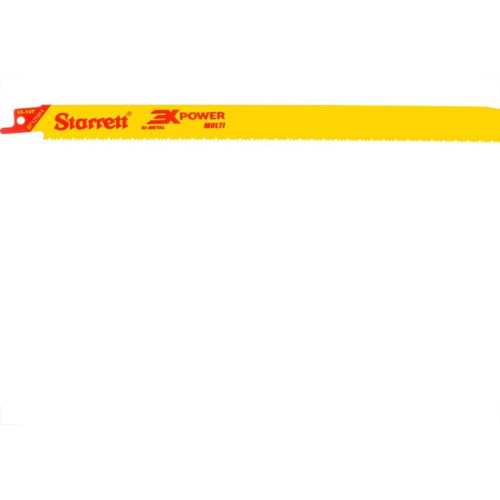 Lamina Serra Sabre Starrett 300Mm/12'' Bi-Metal 2 Pecas 10-14 Dentes Bt121014-2