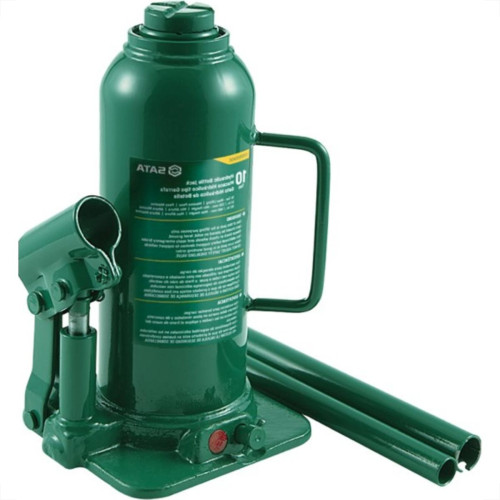 Macaco Hidraulico Garrafa 10 Toneladas St97805Asc