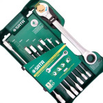 Chave Combinada Catracada Sata Speedy 08 Pecas 8-19Mm St08007Asj
