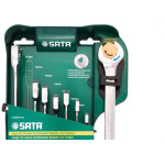 Chave Combinada Catracada Sata Speedy 08 Pecas 8-19Mm St08007Asj
