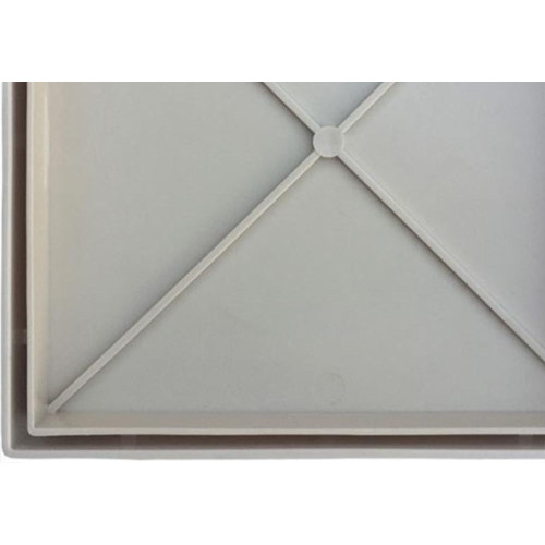 Ralo Sifonado Ferplastik Invisivel 15X15 Bege 15X15 Invi Bg