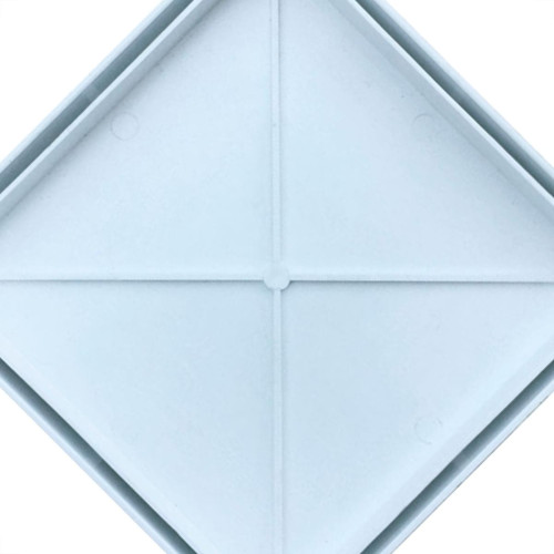 Ralo Sifonado Ferplastik Invisivel 15X15 Branco 15X15 Invi Br