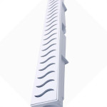 Ralo Linear Modulavel Ferplastik 6X50Cm Branco 650Pb