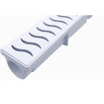 Ralo Linear Modulavel Ferplastik 6X50Cm Branco 650Pb
