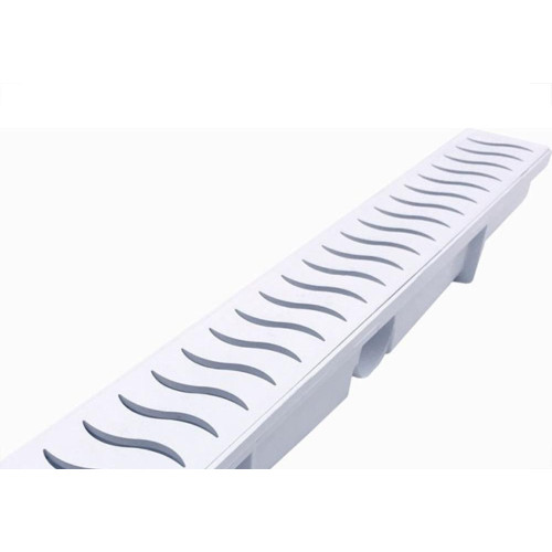 Ralo Linear Modulavel Ferplastik 6X50Cm Branco 650Pb
