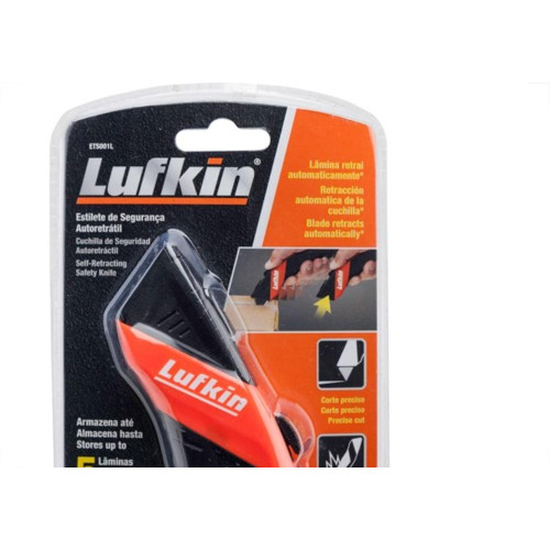 Estilete Autoretratil Seguranca Lufkin Ets001L