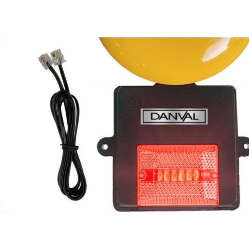 Campainha Para Telefone Danval Com Led Profissional 6'' Bivolt Cf10.4
