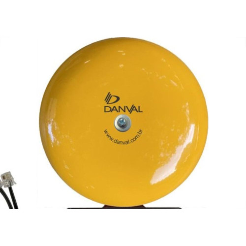 Campainha Para Telefone Danval Com Led Profissional 6'' Bivolt Cf10.4