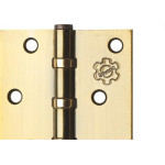 Dobradica Silvana 891 Ferro Zincado Oxidado Esmaltada 4''X3'' Com Rolamento Encartelado 98692
