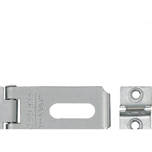 Porta Cadeado Silvana 1.1/2'' Zincada 300 Com 02 Pecas Ref 95187