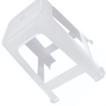 Banqueta Plastica Mor Branca 120Kg 