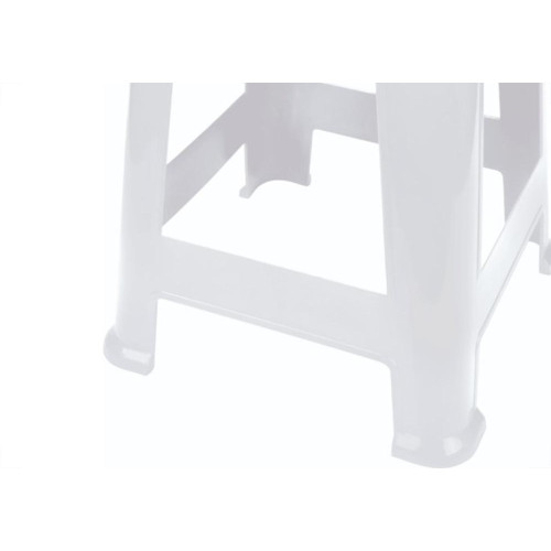 Banqueta Plastica Mor Branca 120Kg 