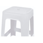 Banqueta Plastica Mor Branca 120Kg 