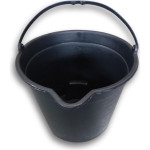 Balde Pvc Para Concreto Zumplast 12 Litros Com Alca Polietileno 2475Prt