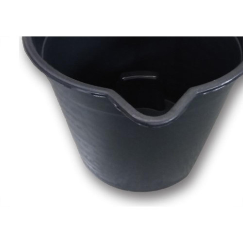 Balde Pvc Para Concreto Zumplast 12 Litros Com Alca Polietileno 2475Prt
