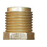 Niple Zamac Amarelo Garden   3/4''X3/4'' 10604E